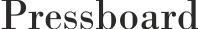 Pressboard Logo