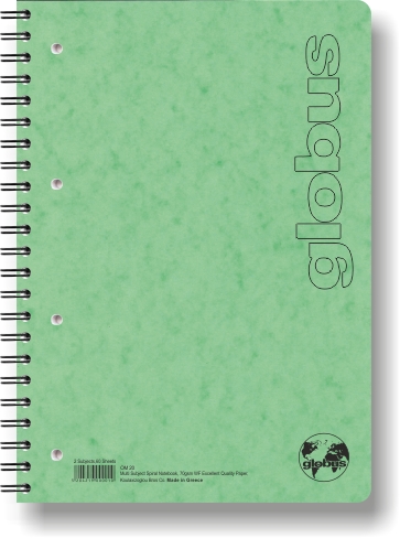 &Tau;&epsilon;&tau;&rho;ά&delta;&iota;&alpha; &Theta;&epsilon;&mu;ά&tau;&omega;&nu; Globus Pressboard