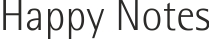 Globus Happy Notes Logo